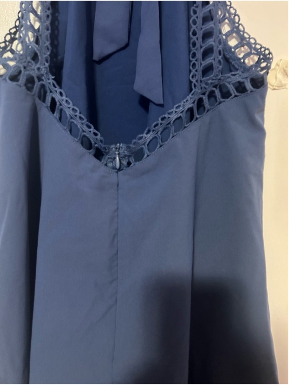 Deep Focus Blue Mini Dress size XL - Picture 6 of 6